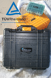B&W outdoor.cases have passed the stringent T�V testing regime